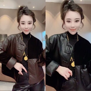 欧货立领棉服外套女2025年冬新款糖果色肯豆风短款加厚立领面包服