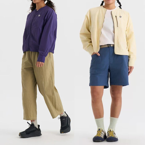 渃素然女士新品户外防泼水短外套