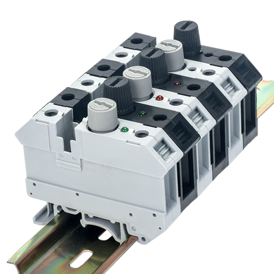 螺钉式接线端子排螺帽型熔断端子