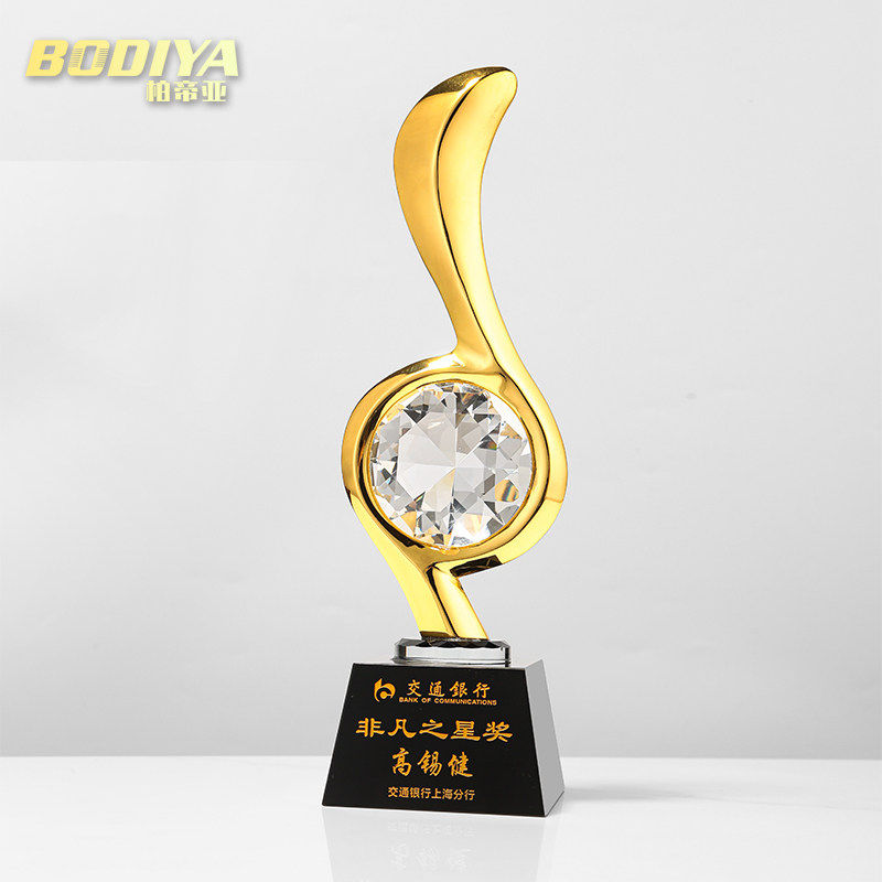 精品大拇指奖杯创意金属