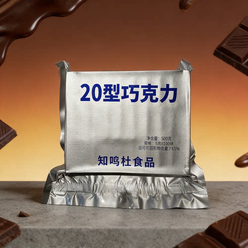 纯可可脂黑巧小金条500g