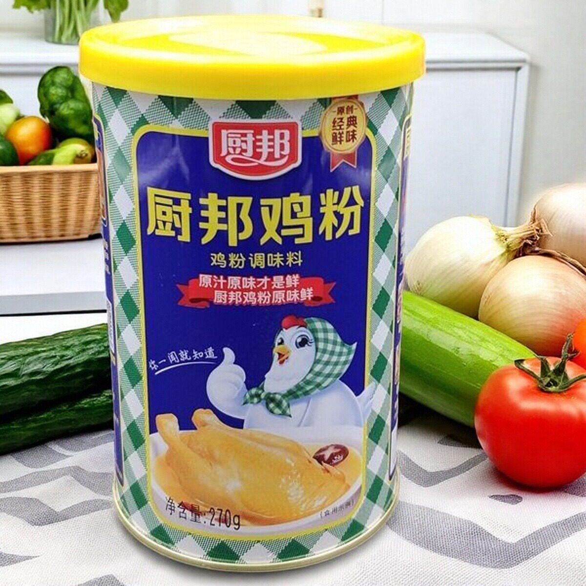 厨邦鸡粉正品鸡精增鲜美味菜肴香鲜粉发面调味佐料家用提鲜煲汤
