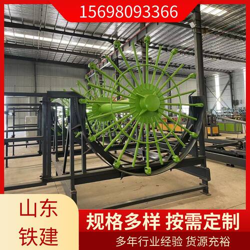 钢筋混凝土管钢筋笼成型设备全自动水泥滚焊机水泥管成型铁建智能