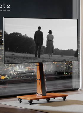 CABTE电视支架可移动简约电视柜落地推车大尺寸适配40-85英寸