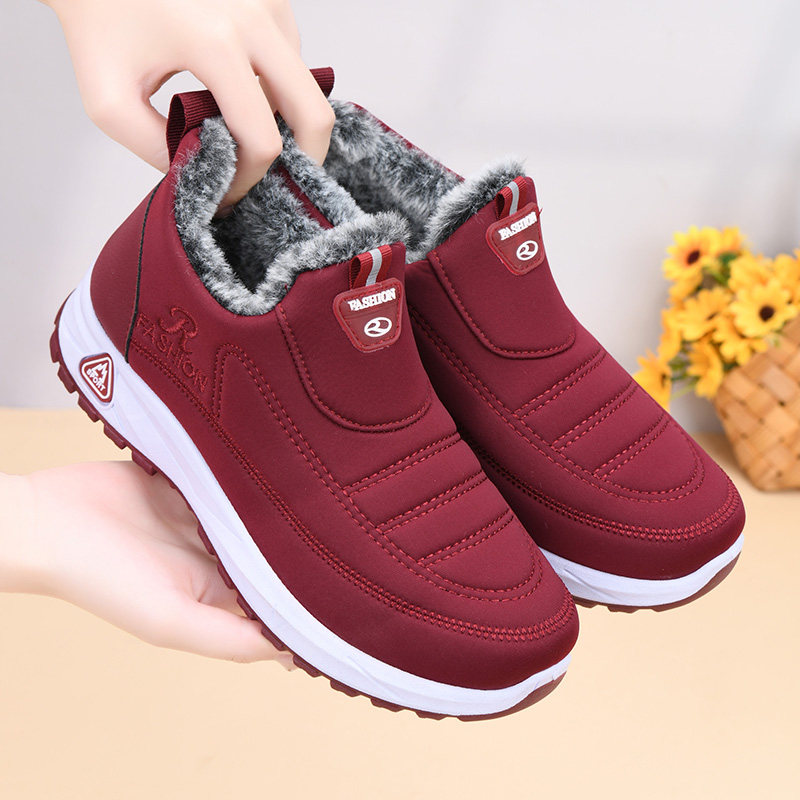 老北京棉鞋女冬季加绒保暖妈妈鞋软底雪地靴防寒加厚老人奶奶棉靴,女鞋,时尚雪地靴,淘宝优惠券,粉丝福利购,淘宝优惠卷