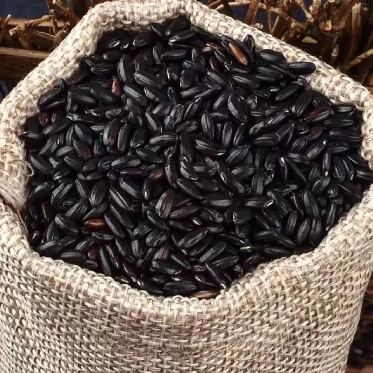 五常黑米新米五谷杂粮东北正宗农家紫米糙米血糯米杂粮饭黑香米