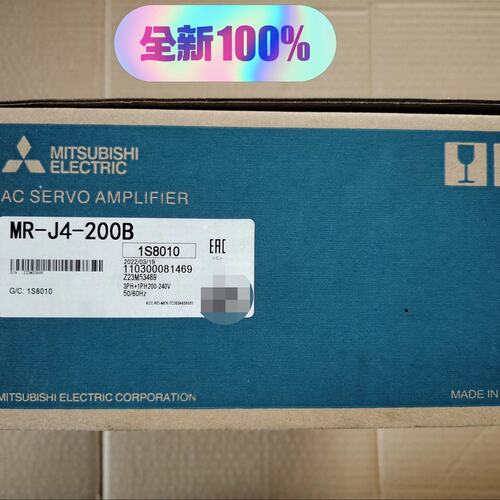 议价伺服驱动器MR-J4-200BMRJ4-200BMRJ4200BMRJ4200B