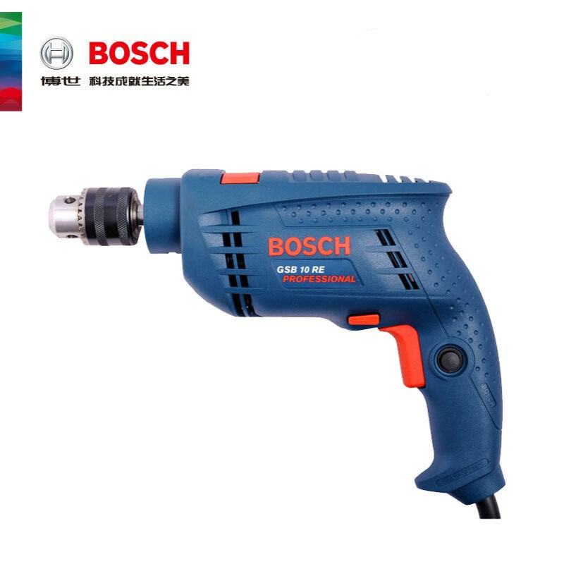 BOSCH博GSB10RE冲钻手电钻两用多功能调速正反转500W 10MM