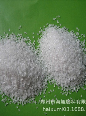 PU防刮花涂层海绵用白色金刚砂80#