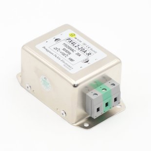 普鑫原厂电源滤波器端子台滤波器导轨双级滤波PX4L2 R滤波器 20A