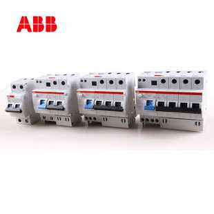 0.1 ABB断路器GSH200系列63A漏电保护开关4P四极GSH204 C63
