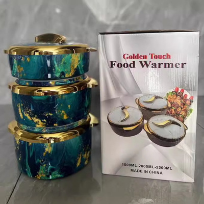 Food Warmer厂家直销3PCS保温盒 1500ML,2000ML,2500ML热销非洲