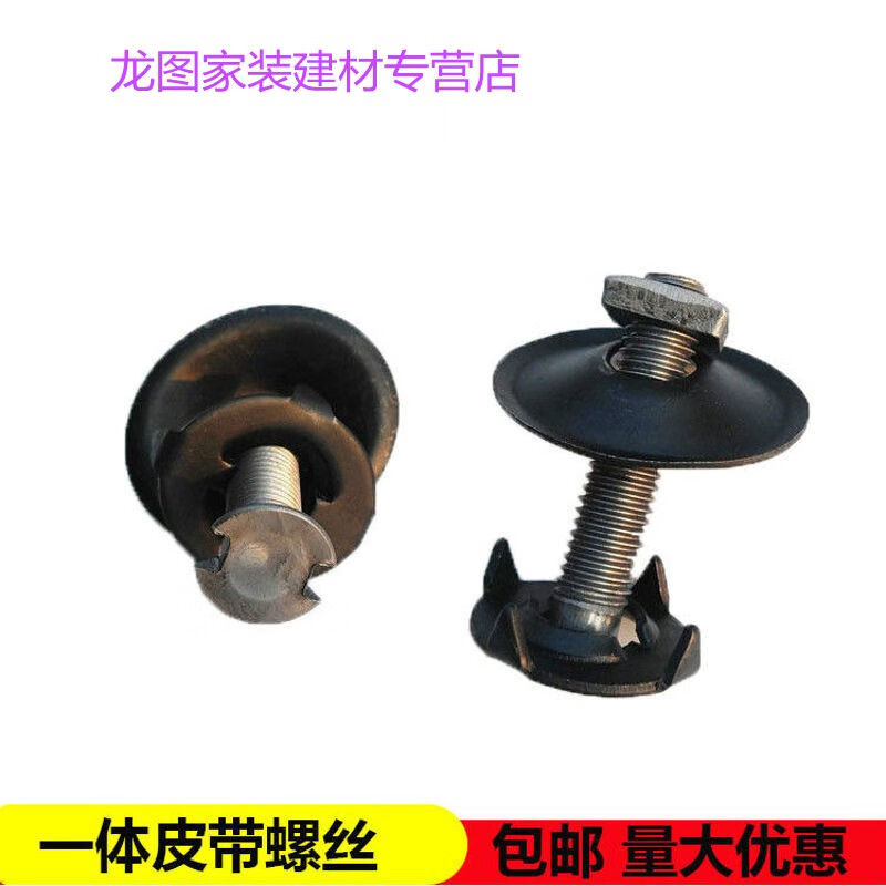 皮带螺栓输带传输带蟹传带壳螺栓抛丸机提升机皮带接头螺丝M10*45