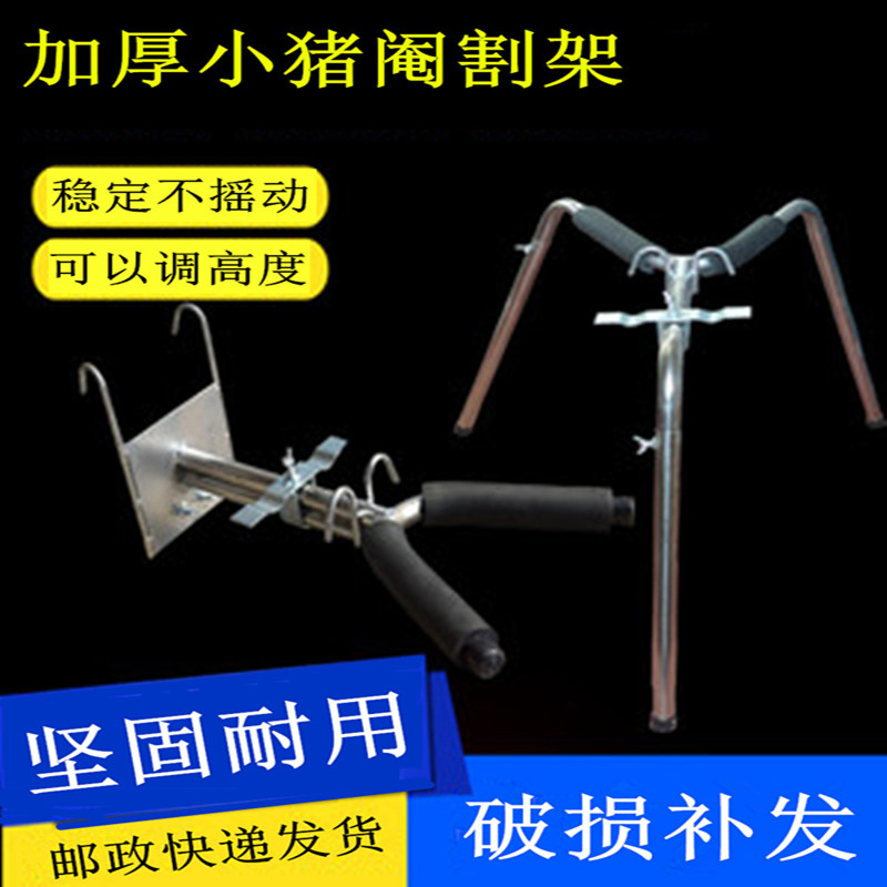 小猪阉猪台小母猪阉割架落地式阉仔猪去势阉猪工具固定架不锈钢