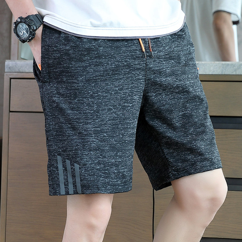 2025新款夏季薄款外穿休闲短裤男士五分裤运动冰丝5分中裤子男款