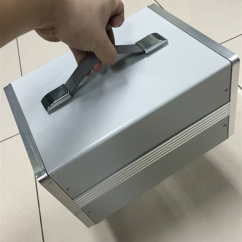 铝合金机箱 外壳:仪器仪表壳子.设备箱子.高170*宽200*深270