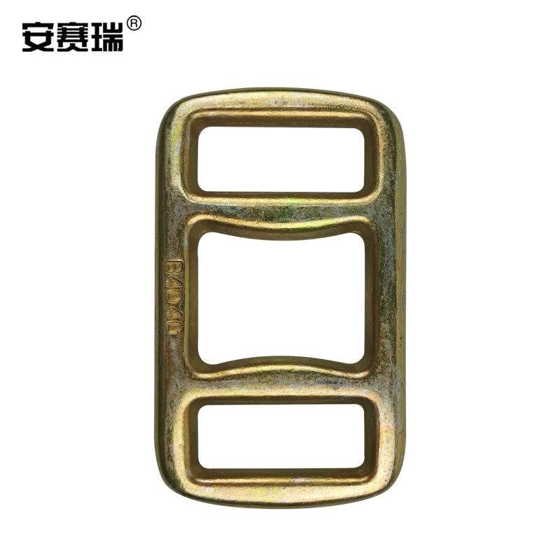 安赛瑞金属目字扣重型打s包扣捆绑带收紧扣方形调节扣打包架扣锻