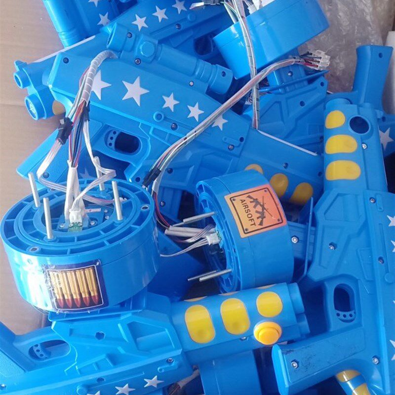 枪林弹雨枪 儿童射击游戏机 亲子游戏机儿童乐园设备小型枪机配件