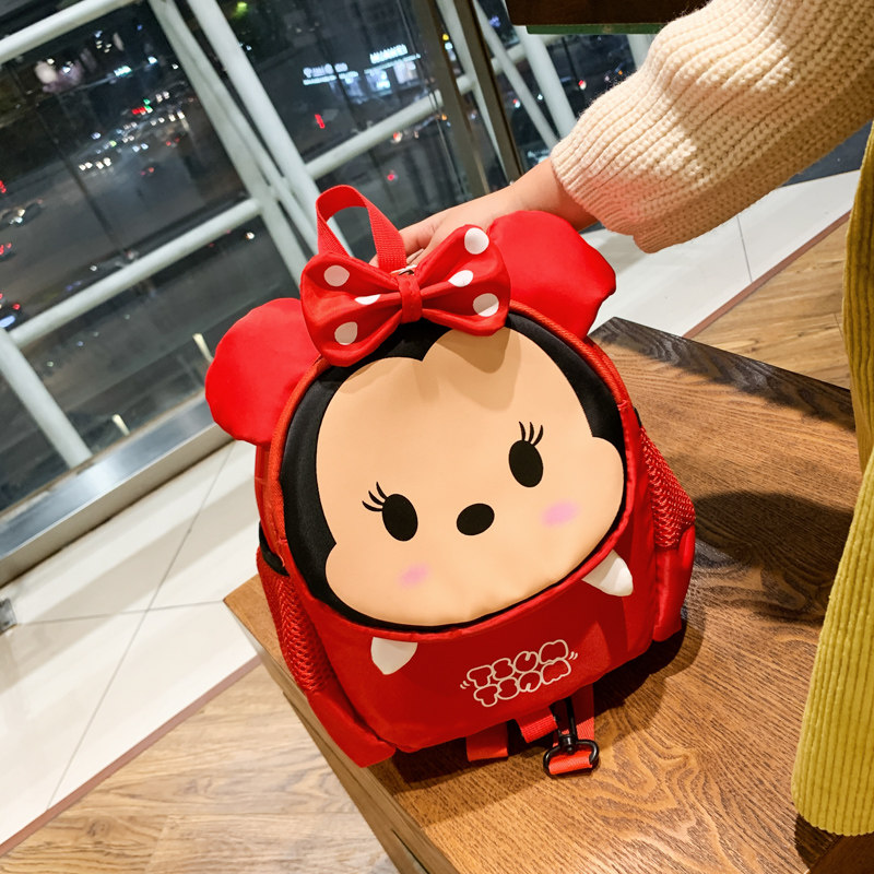 卡通动漫幼儿园书包小班男孩可爱轻便3岁5女宝宝儿童防走失背包潮