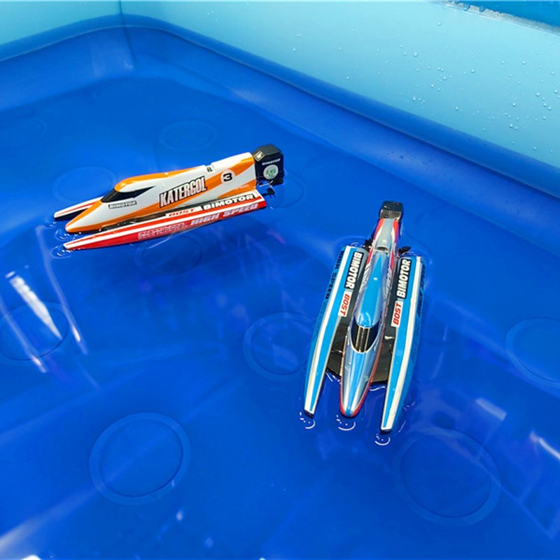 儿童宝宝玩具船迷你遥控赛艇小型防水快艇F1航海模型3岁8生日礼物