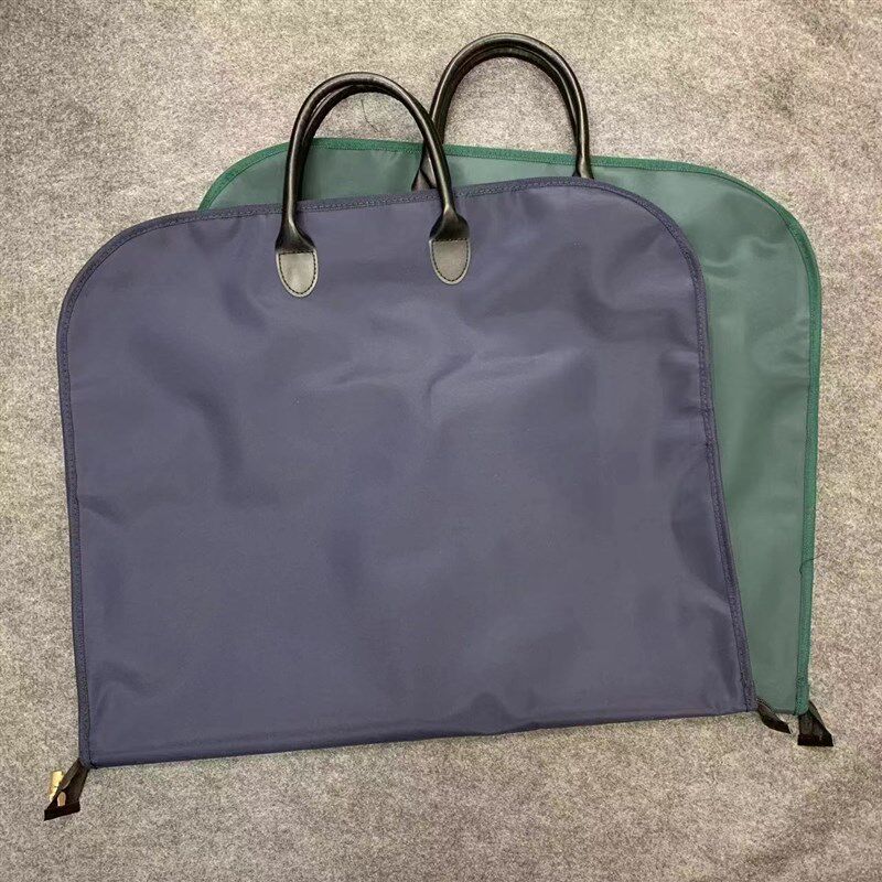 西服袋牛津布料皮革手提防尘套加印logo定制挂衣罩大衣罩无尘袋