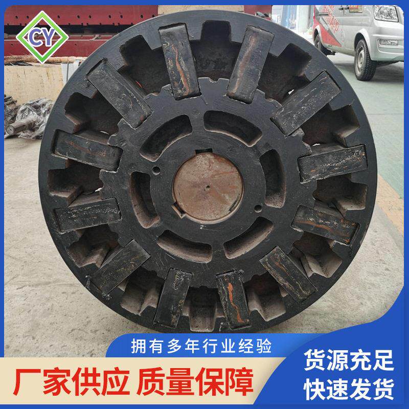 球磨机大直径胶块联轴器小型球磨机不锈钢轴套机械链接设备