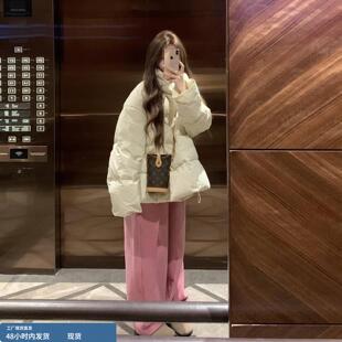 版型好轻薄白鸭绒羽绒服女冬季2025年新款巨好看的小个子加厚短款