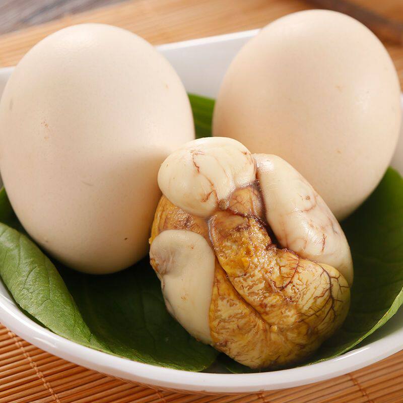 五香味40枚新鲜13天活珠子鸡胚蛋开袋即食熟钢化蛋毛鸡蛋香辣麻辣