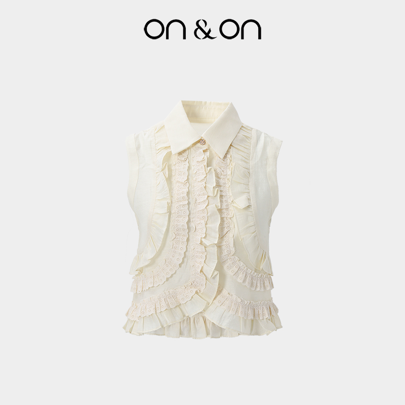 安乃安木耳边精致减龄气质小衫