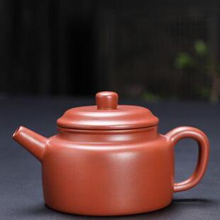 德化原矿手工朱泥紫砂茶壶单壶大红袍西施泡茶壶陶瓷家用茶具套装