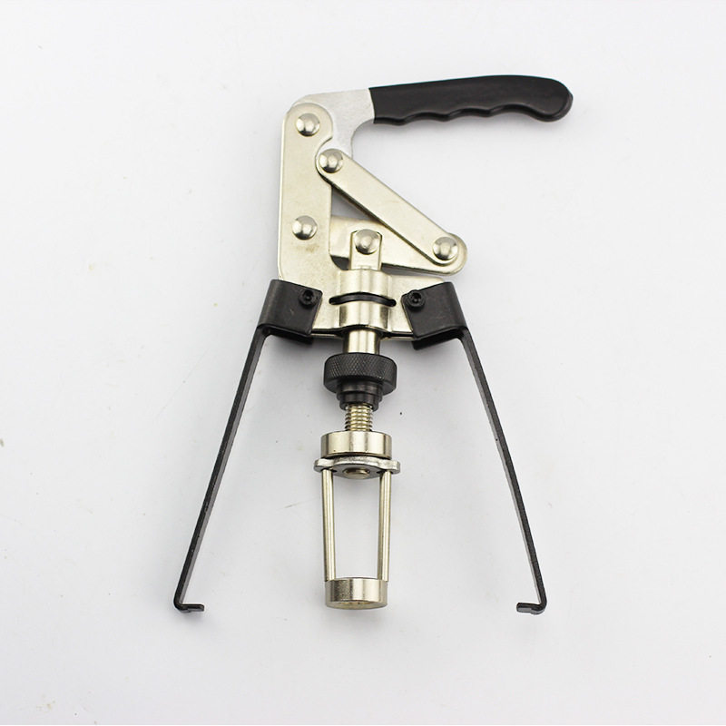 气门压缩弹簧器 下压式免拆式凡尔钳 阀弹簧拉拔拆卸器汽修工具