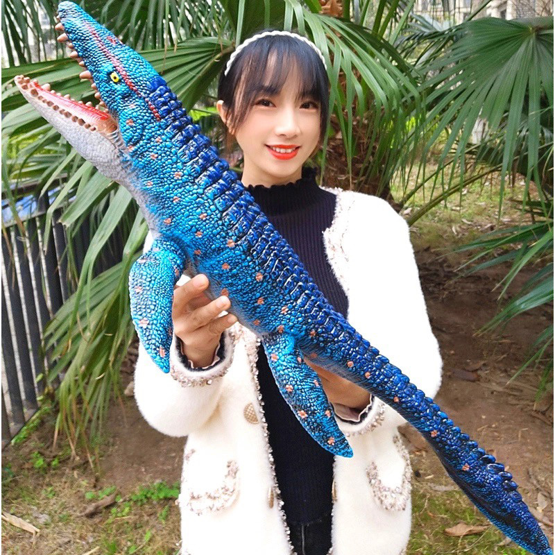 超大号软胶沧龙玩具仿真海洋动物恐龙巨兽模型侏罗纪苍龙儿童礼物