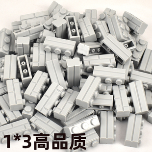 兼容小颗粒拼装 234场景搭建古代建筑军事儿童益智 积木墙砖1
