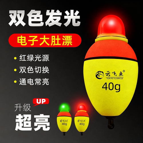 夜光大肚漂海杆抛竿夜钓远投浮漂