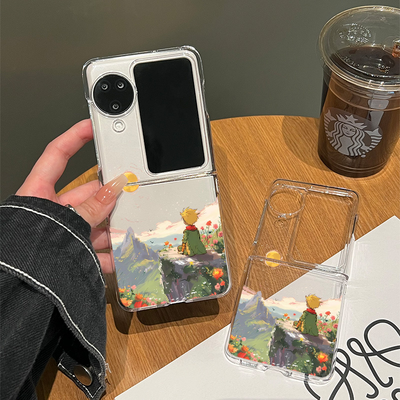 oppofindn3flip落日小王子手机壳