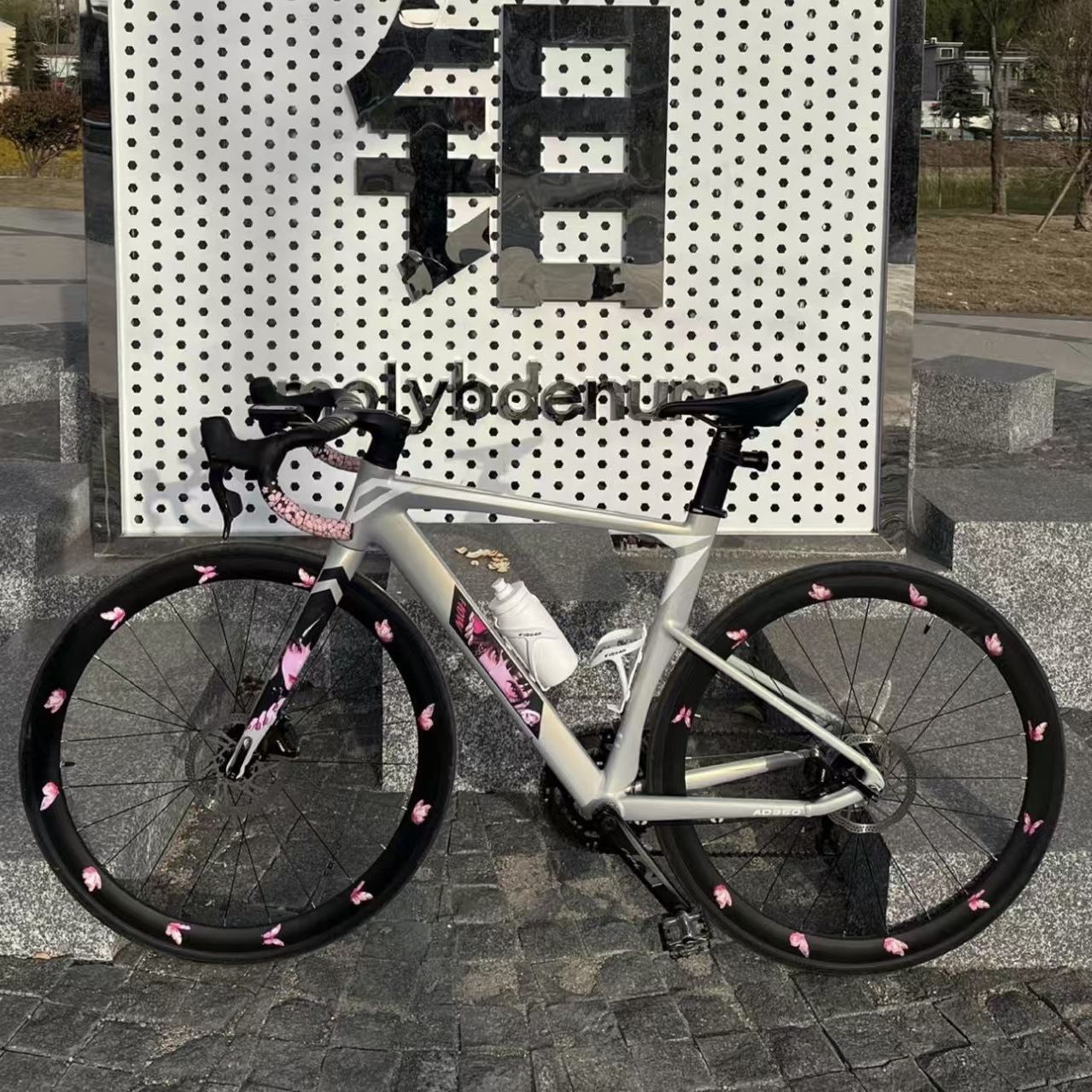 蝴蝶车轮贴纸公路自行车轮毂改色装饰高颜值轮组装饰反光贴纸防水
