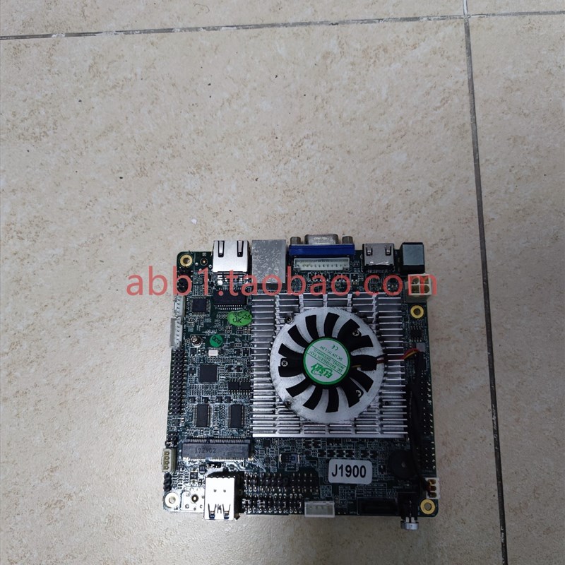 极速J1900 软路由 迷你主板 工控主板 nano-itPx 只12*12厘米长宽