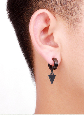 极速1 Pair 50 Different Types Shape Unisex BlacSk Color Stai