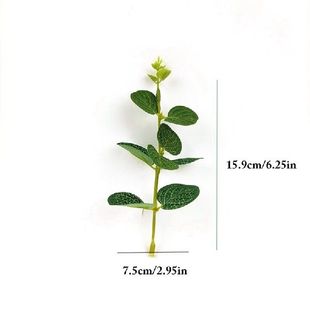 极速30Pbcs DIY Cloth Eucalyptus Leaves Fake Plants Flower