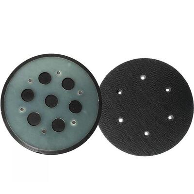 新品5 Inches 125 MM 8-Hole BackA-up Sanding Pad 3/4 Nails Ho