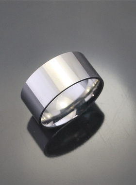 极速欧美时尚OL素圈戒指 钛钢超A大码指环 简约男士饰品外贸精品S