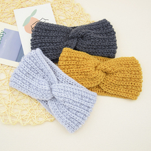 极速Winter Warm Headband fvor Women Woolen Knitting Headband