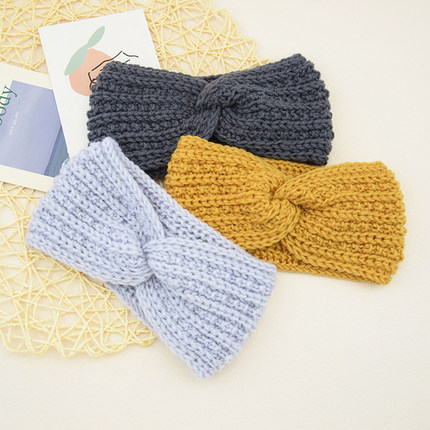 极速Winter Warm Headband fvor Women Woolen Knitting Headband