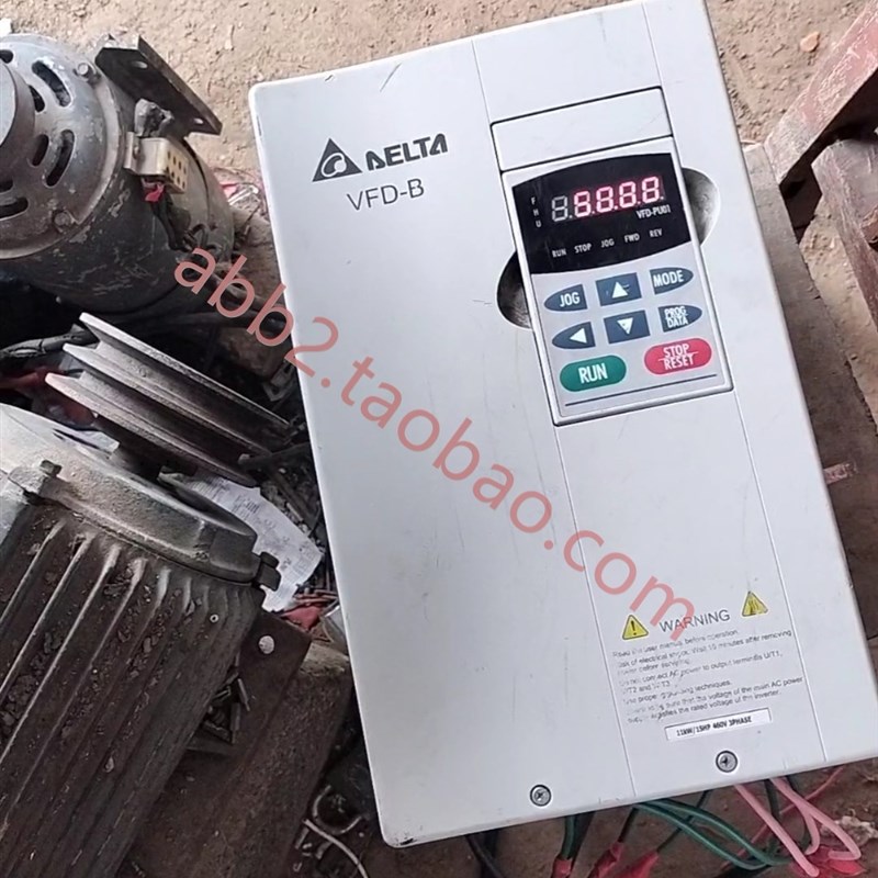 极速一台新版本台达vFD110B43A型通用重载11千瓦三 Y相变频器机器