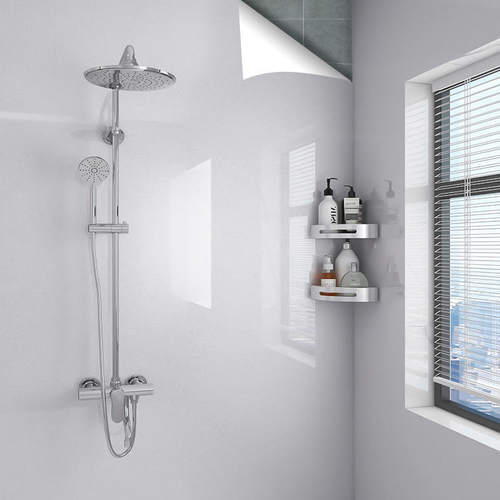 极速化妆室e墙贴纸防水贴磁砖瓷砖贴纸纸耐磨自粘加厚遮丑浴室防