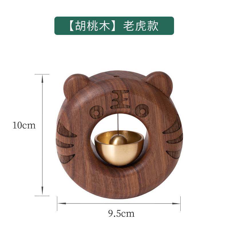 极速吸门式风铃挂饰日式纯铜铃铛 商店铺门口进门W提醒入户门铃