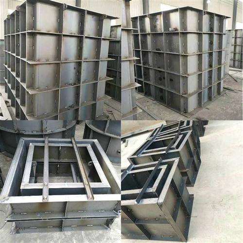 极速混凝土圆形方形检查井钢铁模具预制雨O污水井圈模具可定做