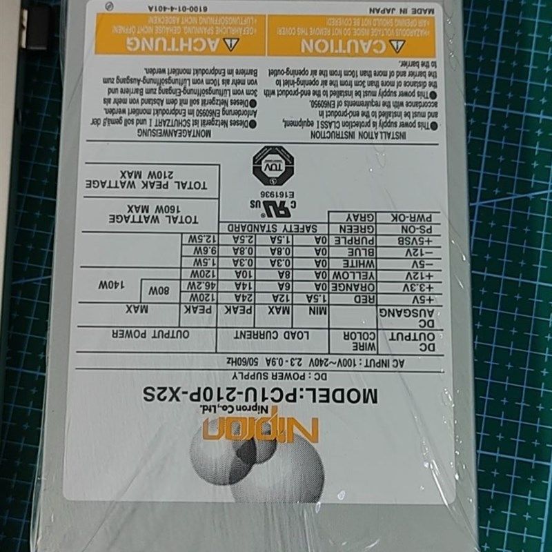 极速拍前询价迪斯科划片机6340u 6341 机箱电源PC1U-210P-X2S 原