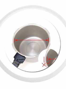 极速Pressdure Cookers Silicone Rubber Gasket Sealing Seal Ri