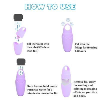 极速Silicone Ice Cube Trays DIY Ice BHalls Eye Face Massager